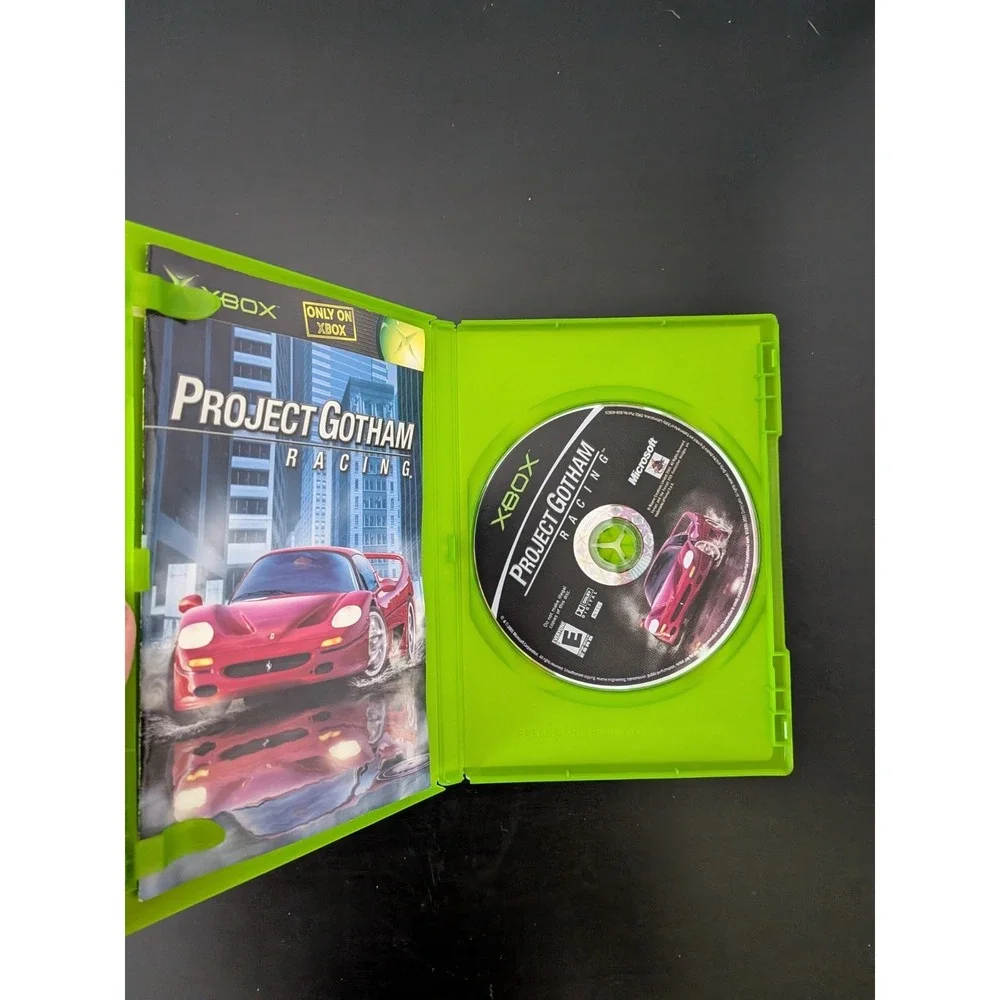 Project Gotham Racing (Original‎ Xbox) Black Label CIB COMPLETE & TESTED